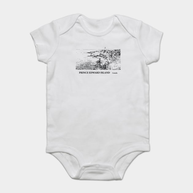 Prince Edward Island Canada Baby Bodysuit by Lakeric